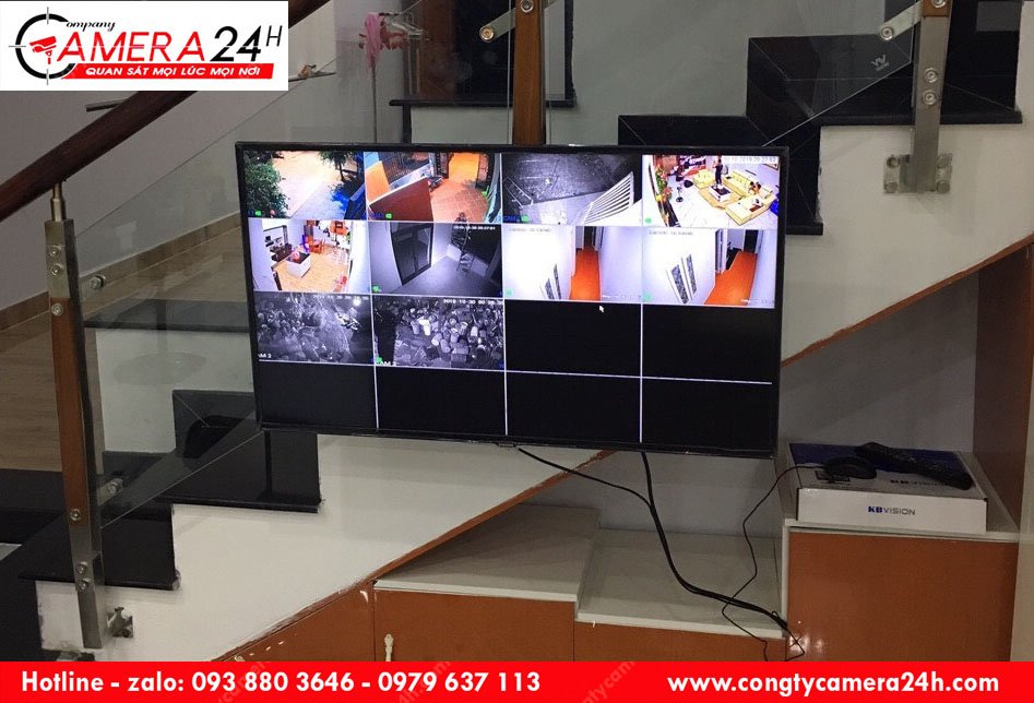 Hệ thống camera cho nhà chị Hằng tại Tân Bình, Tp.HCM
